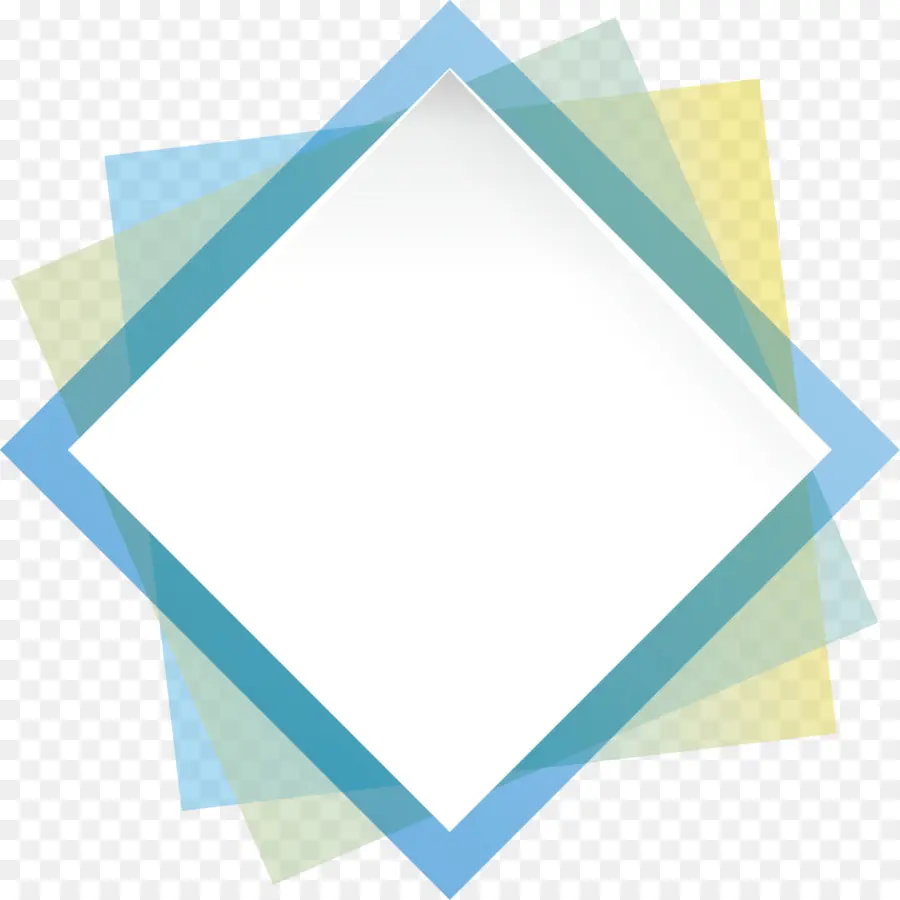 синий，геометрические формы PNG