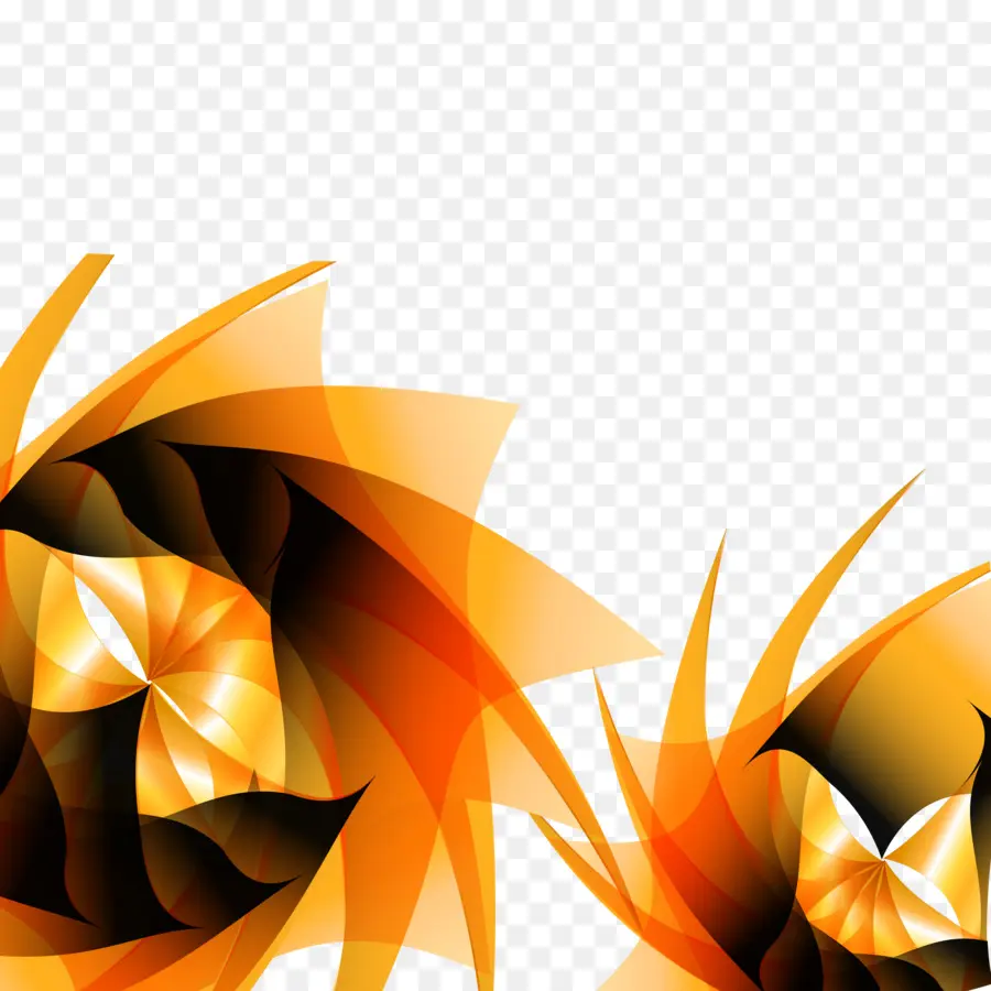 абстракция，оранжевый PNG