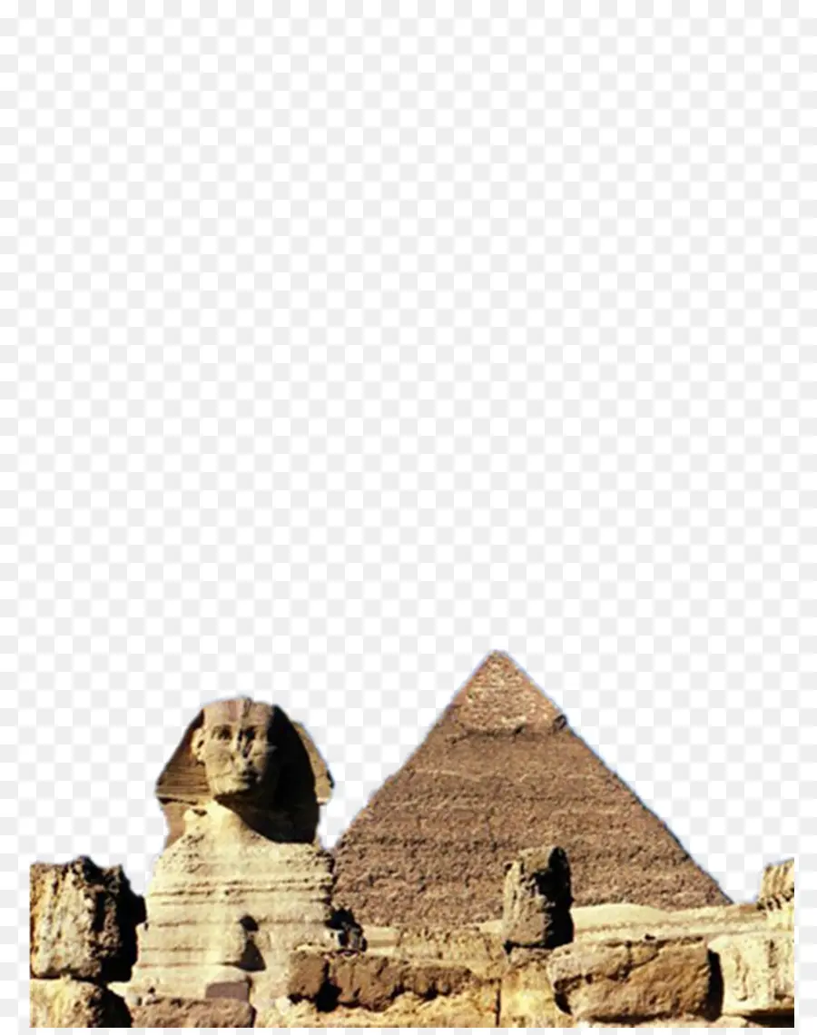 великий сфинкс Гизы，пирамида джосера PNG