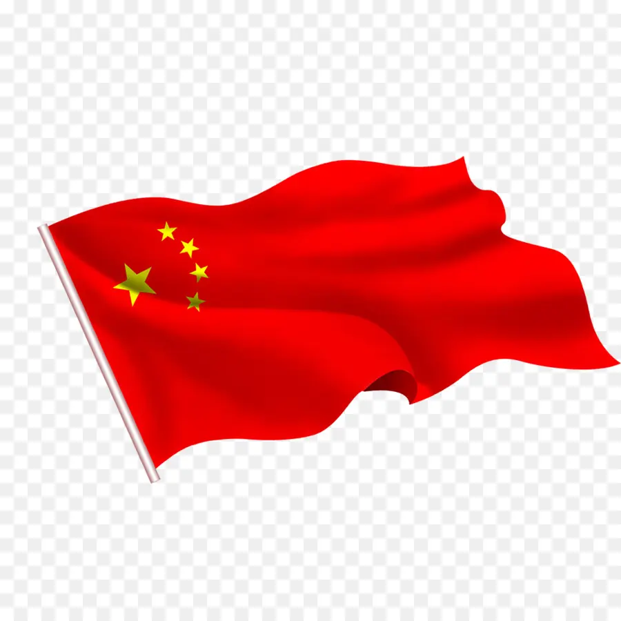 Китай，флаг Китая PNG
