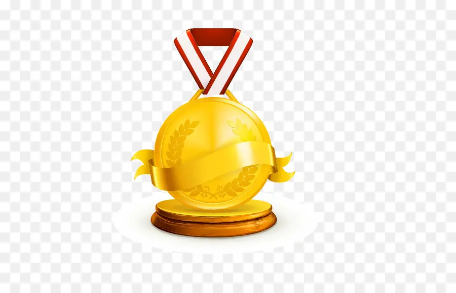 награда，золотая медаль PNG