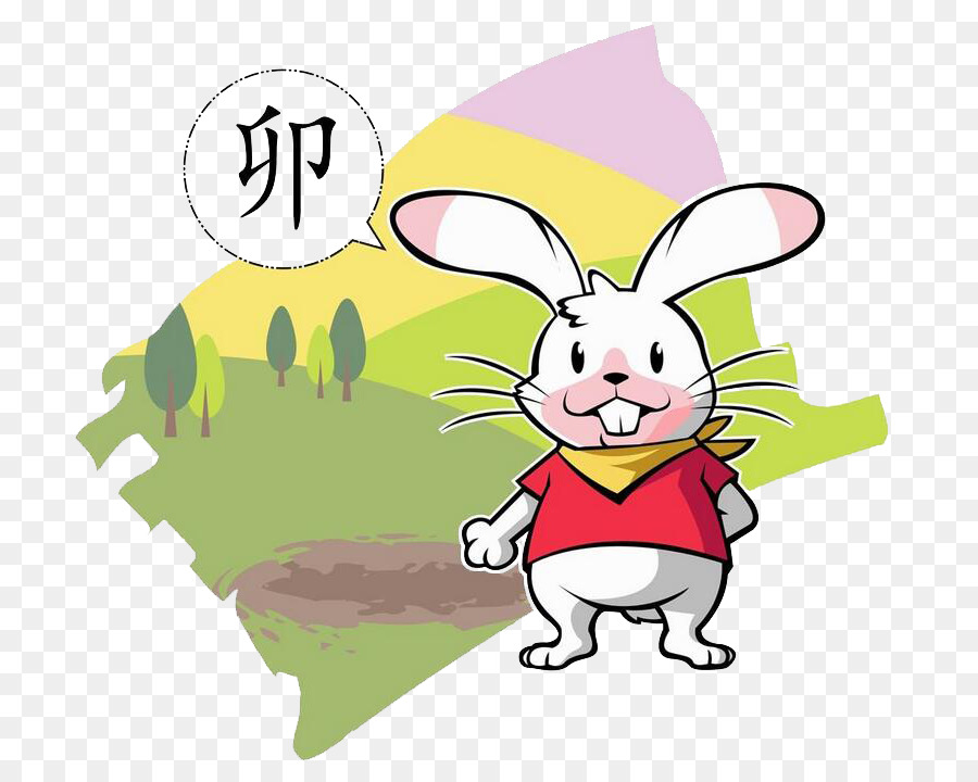 кролик，китайский Зодиак PNG