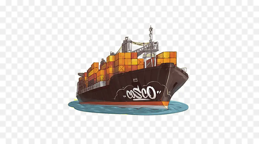 контейнеровоз，грузовое судно PNG
