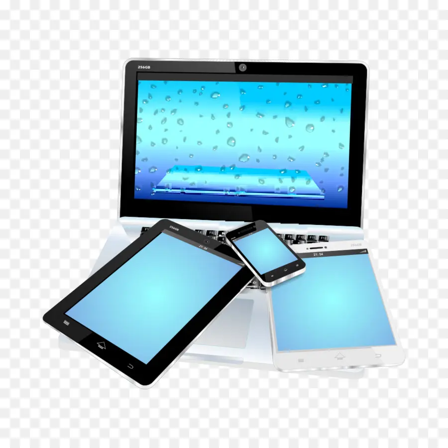 ноутбук，мобильные устройства PNG