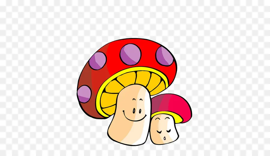 мультфильм，гриб PNG