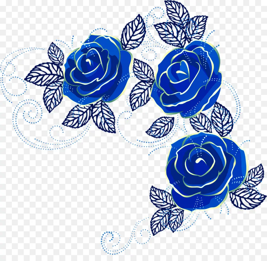 голубая роза，пляж роза PNG