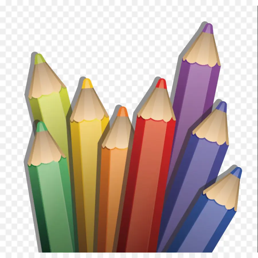 цветной карандаш，карандаш PNG