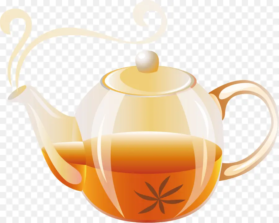 чай，вектор 2 PNG