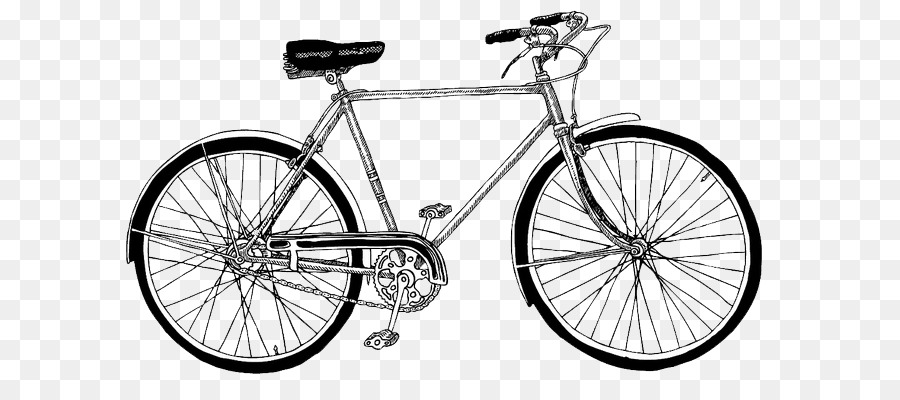 Фото нарисованного велосипеда