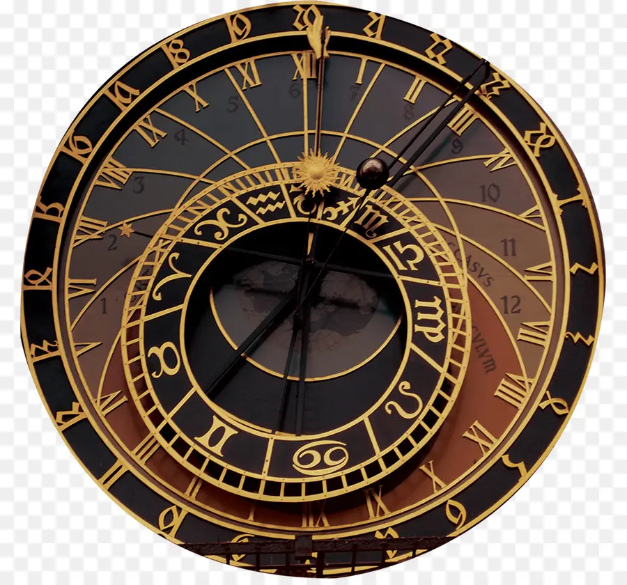 пражские астрономические часы，часы PNG