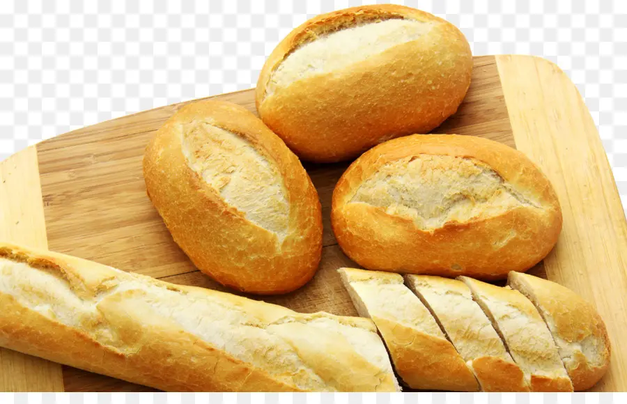 багет，белый хлеб PNG