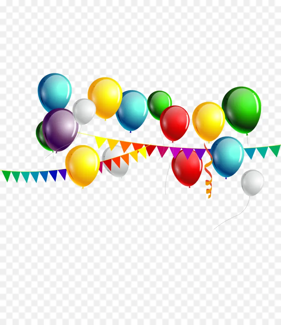 цвет воздушный шар，воздушный шар PNG