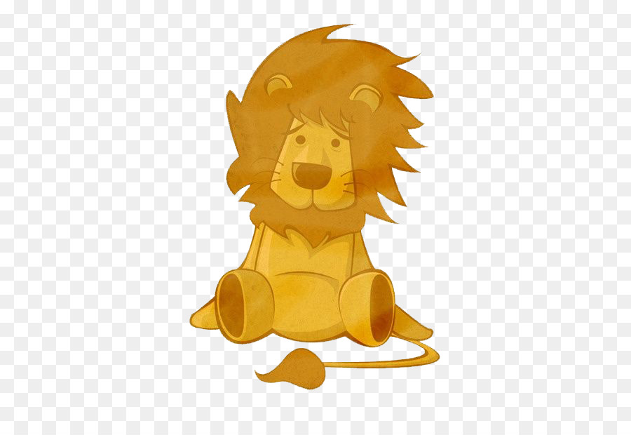 Лев，рисунок PNG