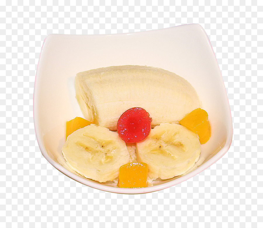 мороженое，фруктовый салат PNG