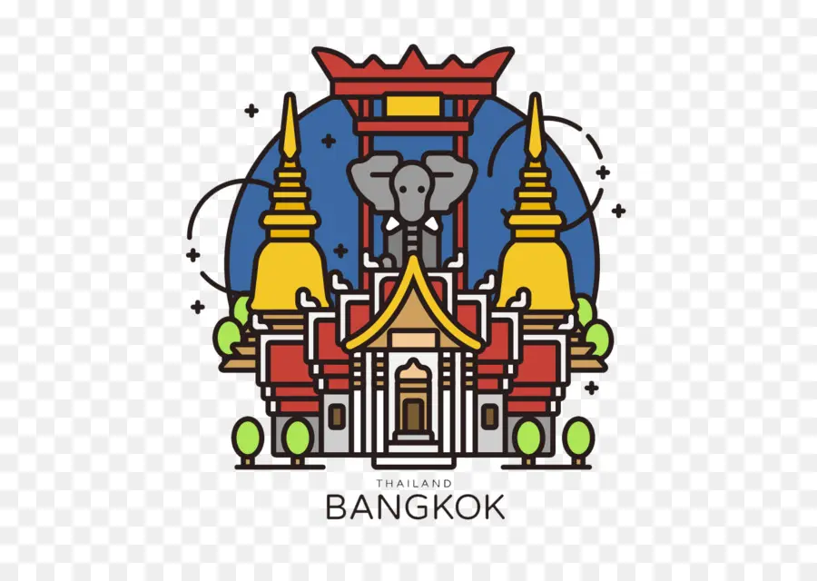 Бангкок，логотип PNG