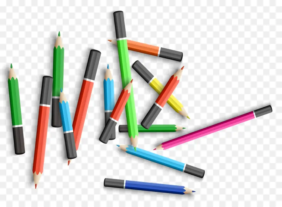 ручка，цветной карандаш PNG