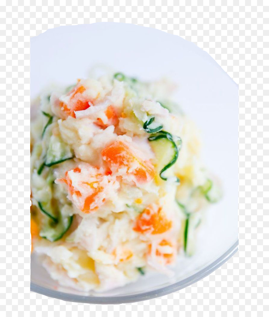 картофельный салат，темпура PNG