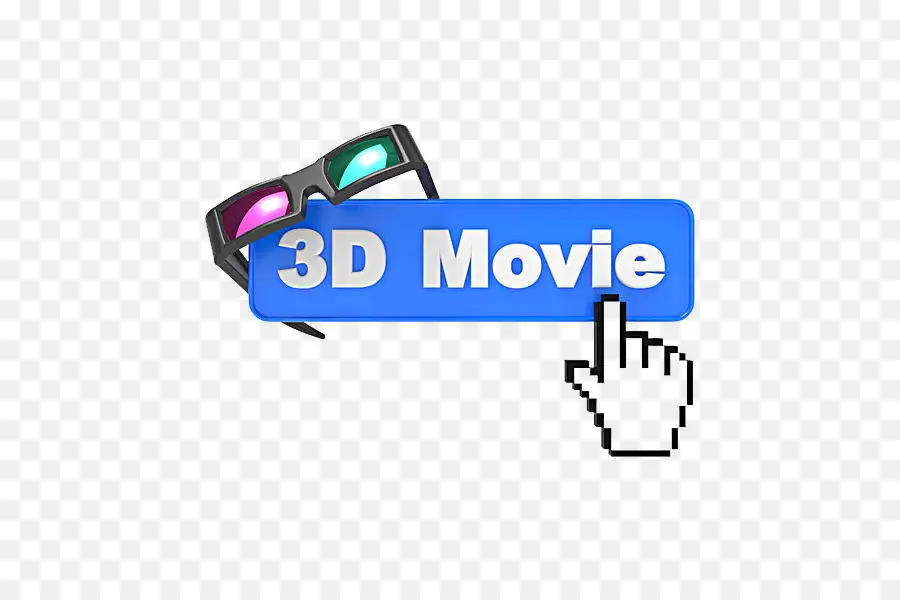 3d фильм，очки PNG