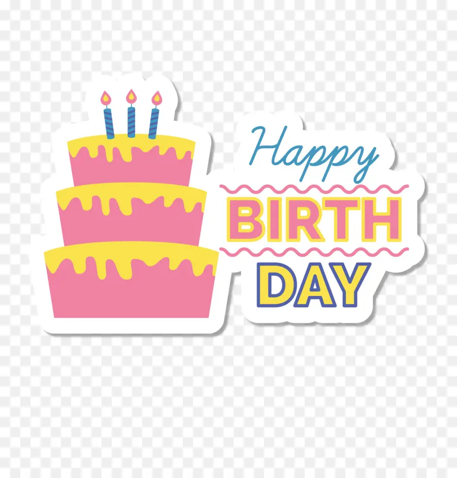 бумага，день рождения Торт PNG