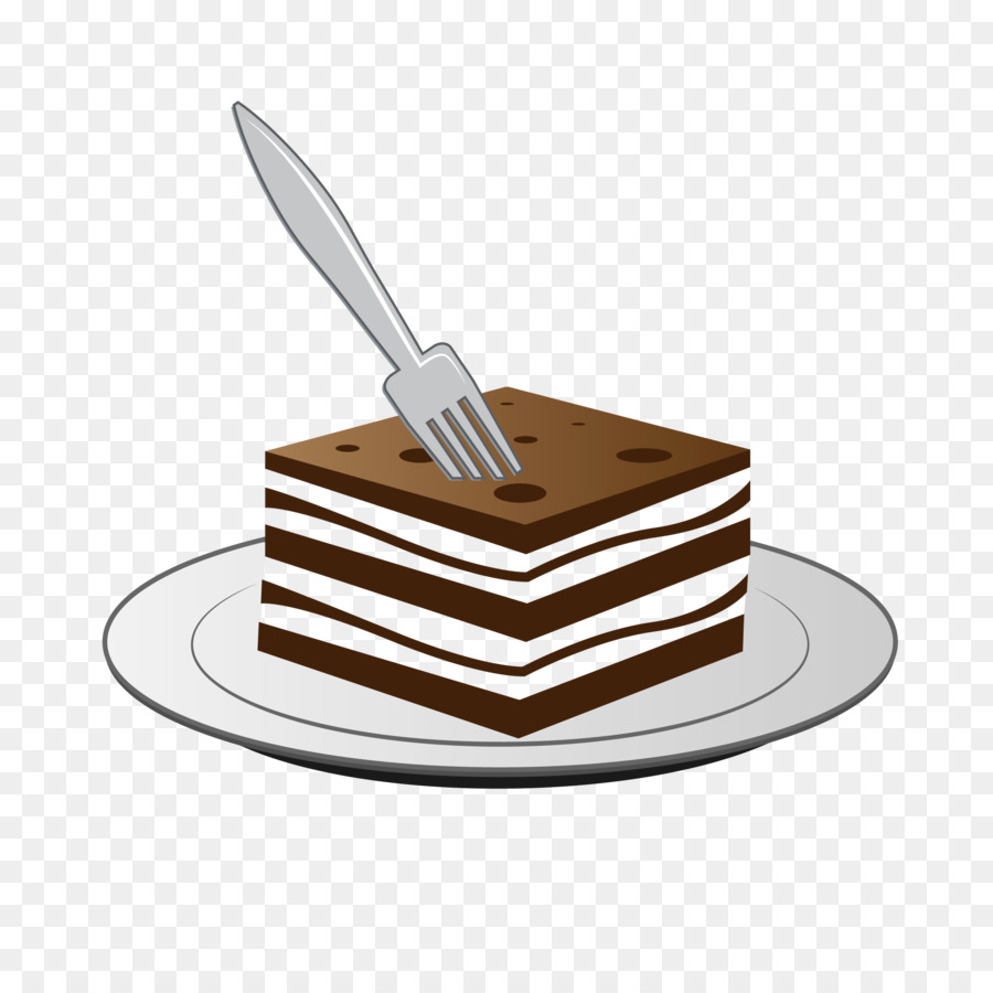 Векторный кусок торта