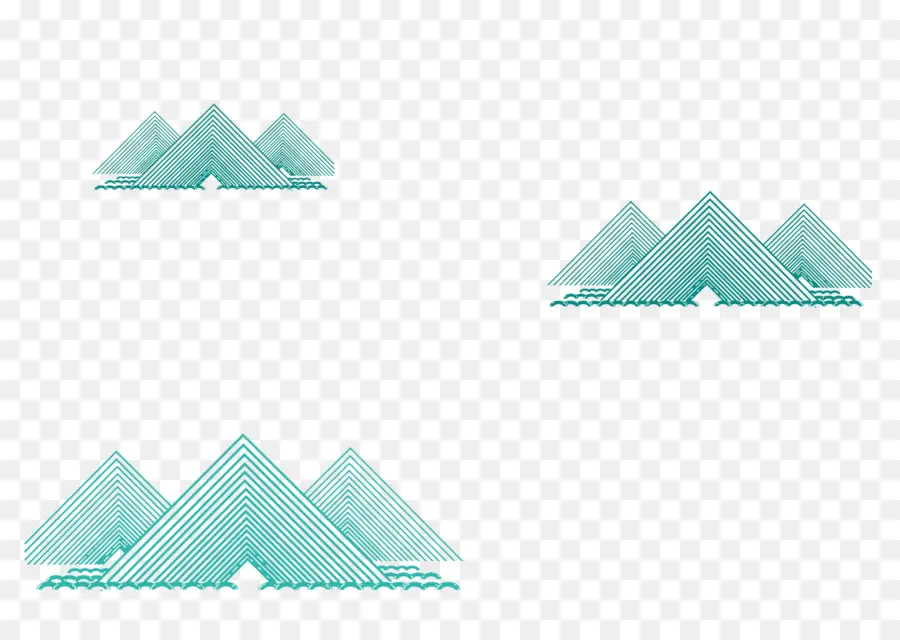 пик голубой горы，горы PNG