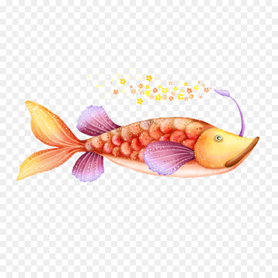 пастбища，рыбы PNG