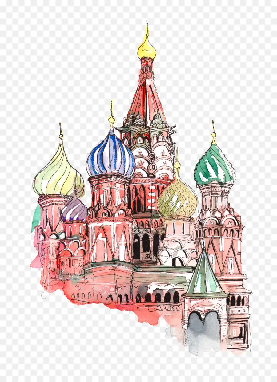 Красная площадь，Московский Кремль PNG