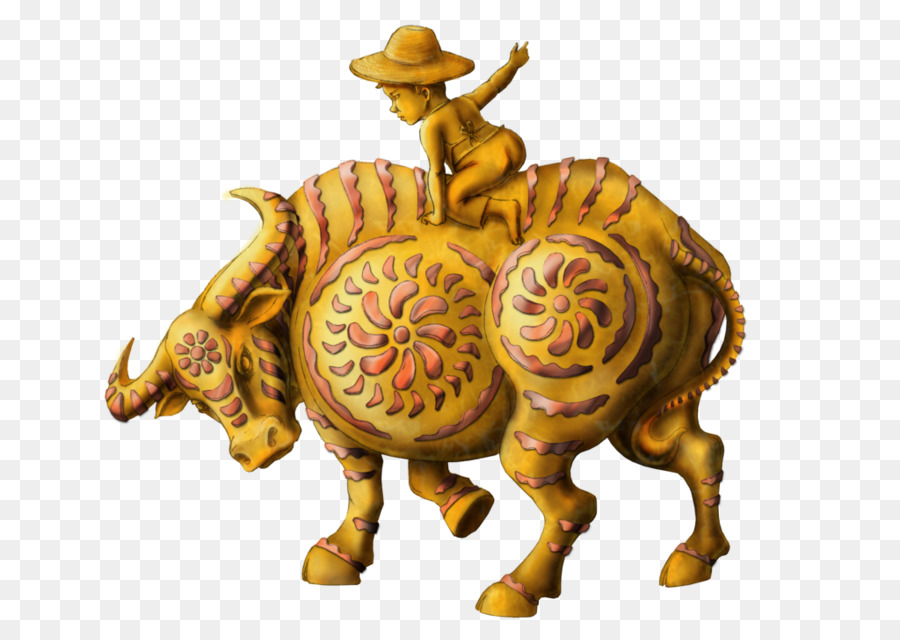 крупный рогатый скот，скульптура PNG