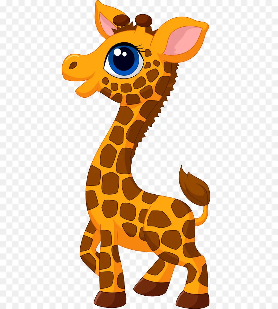 жираф，мультфильм PNG