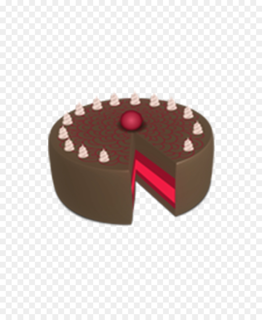 шоколадный торт，день рождения Торт PNG