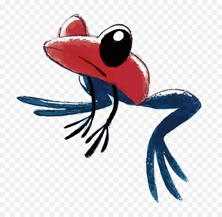 лягушка，клубничный Poisondart лягушка PNG