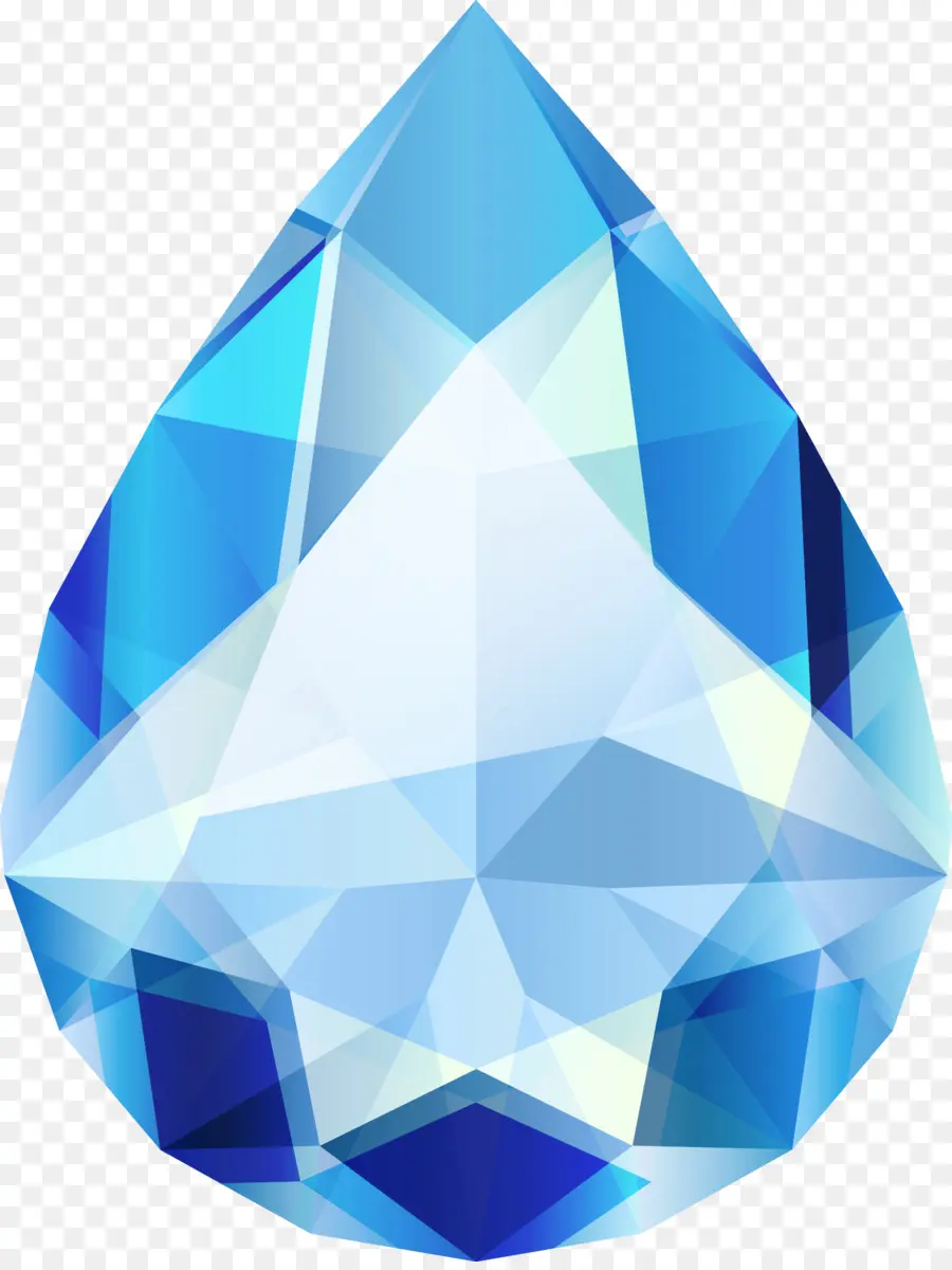 синий，алмаз PNG