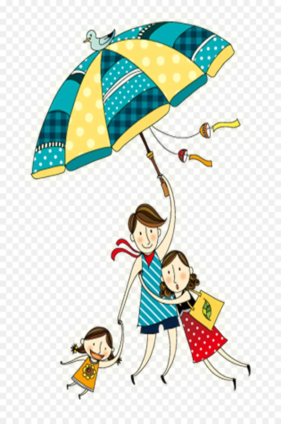 зонтик，рисунок PNG