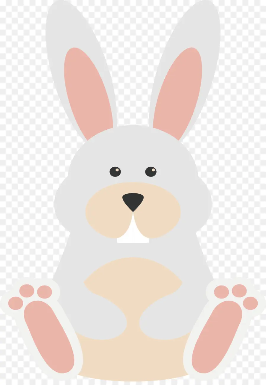 кролик，бумага PNG