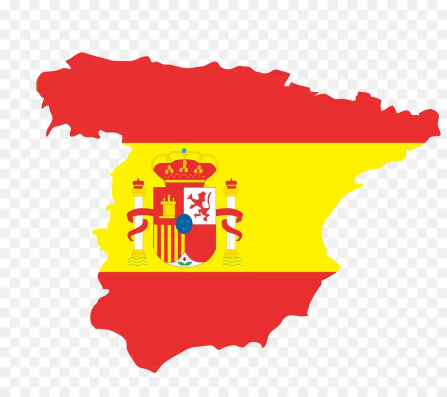 Испания，флаг Европы PNG
