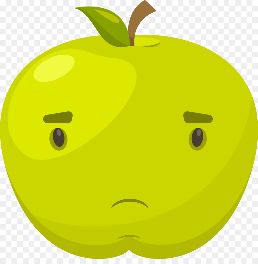 яблоко，выражение лица PNG