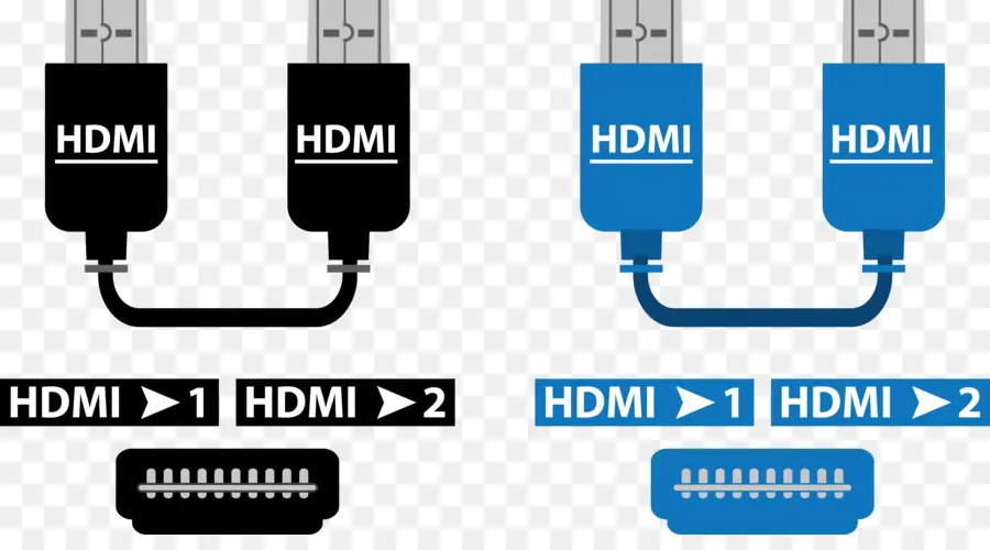 Hdmi кабели，Разъемы PNG