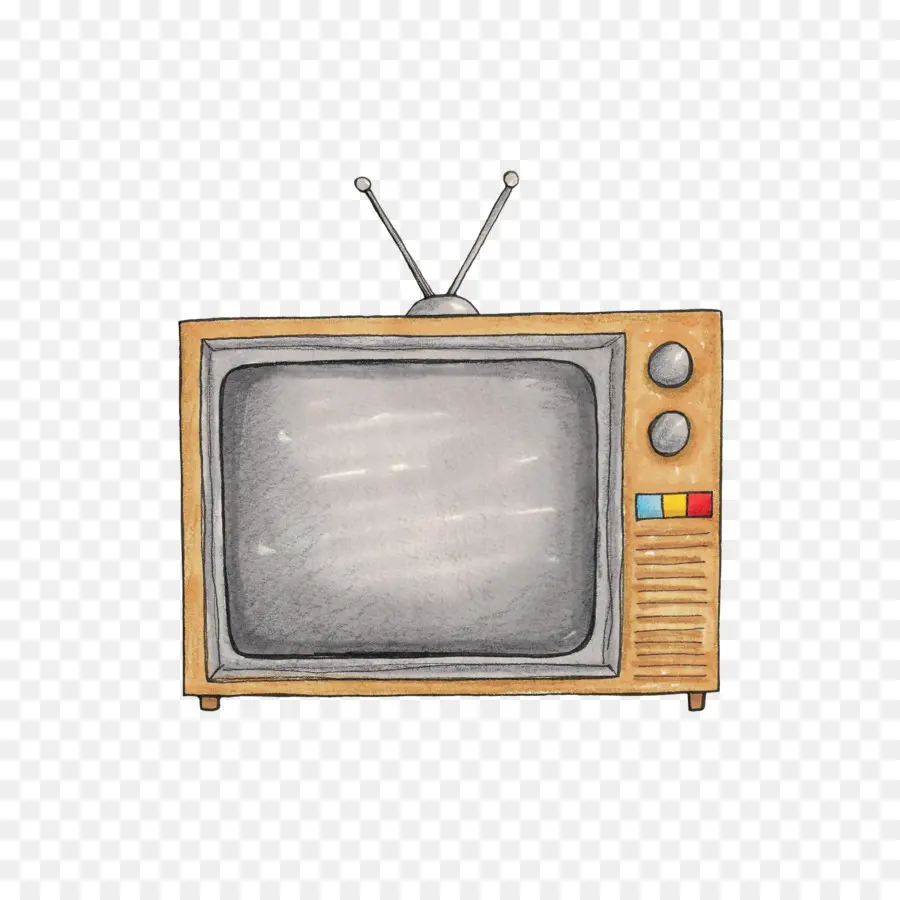телевизор，рисунок PNG