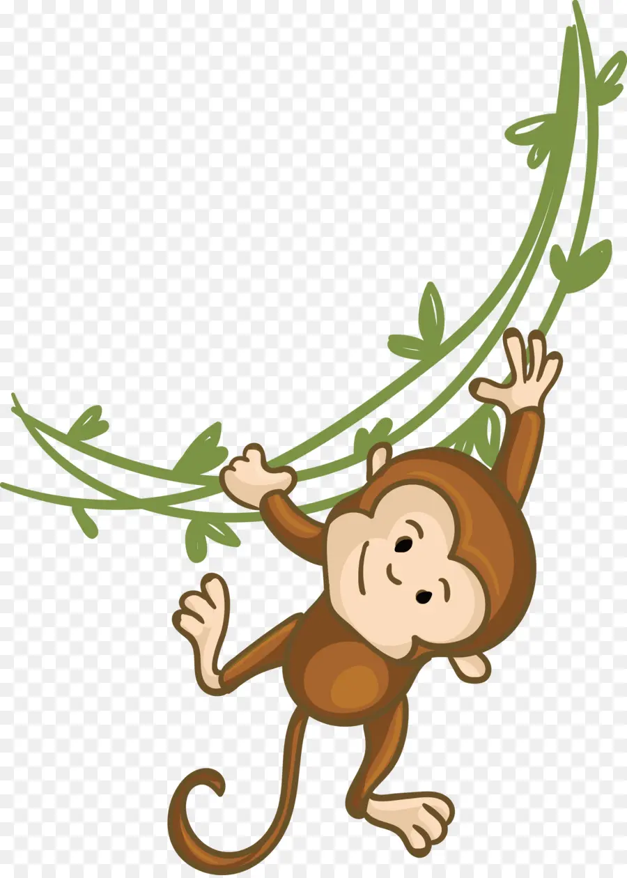 обезьяна，мультфильм PNG