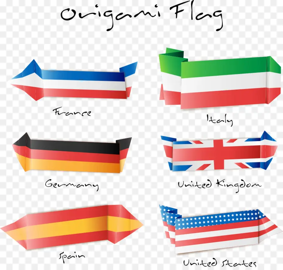 оригами，бумага PNG