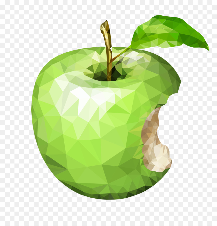 Надгрызанное яблоко