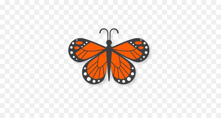 гадина，бабочка монарх PNG