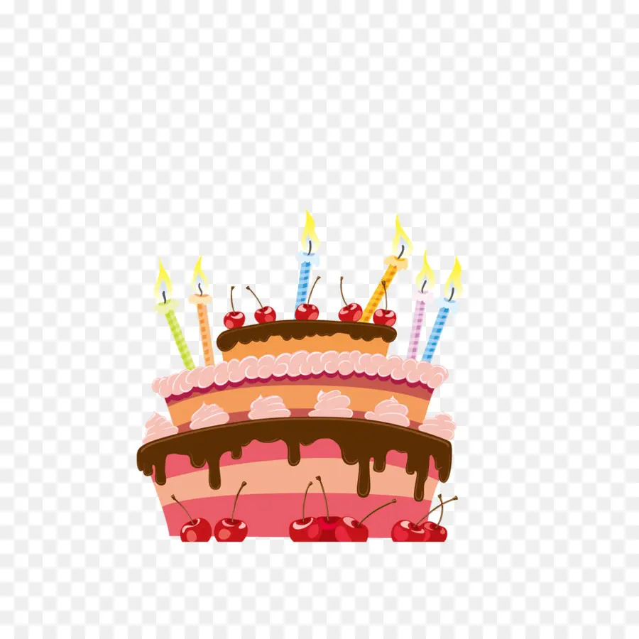 день рождения Торт，кекс PNG