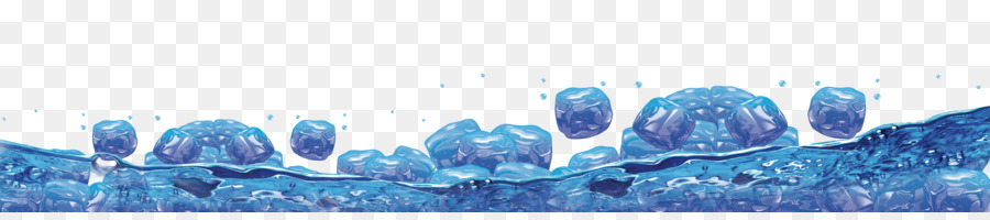 кубик льда，воды PNG