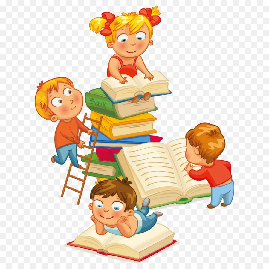 Library，Child PNG