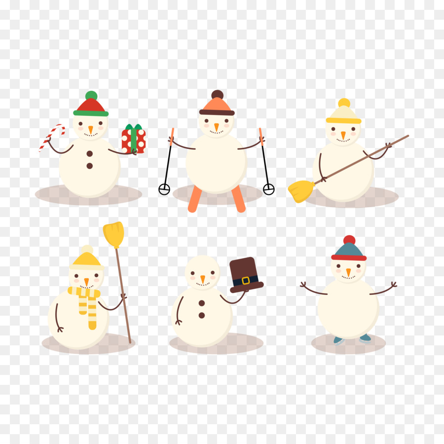 Снеговик，Рождество PNG