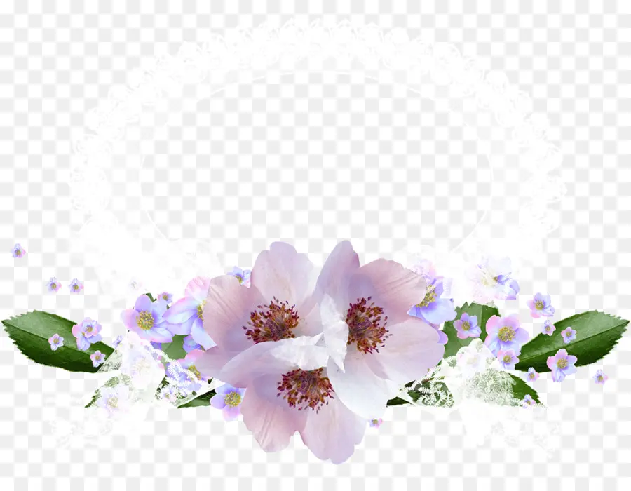 цветок，венок PNG