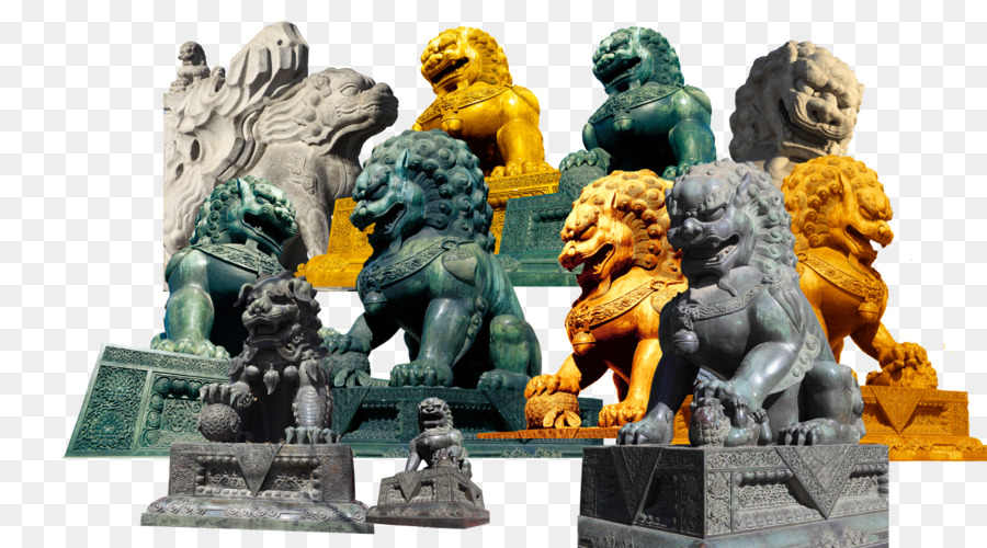 Лев，статуя PNG
