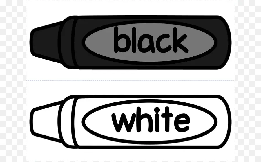 гномик，черный и белый PNG