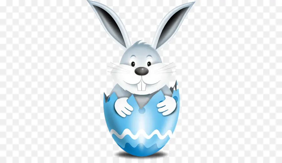 пасхальный кролик，кролик яйцо PNG